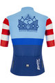 SANTINI Cycling short sleeve jersey - LA VUELTA 2021 - blue