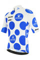 SANTINI Cycling short sleeve jersey - LA VUELTA 2021 - white/blue