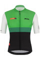 SANTINI Cycling short sleeve jersey - LA VUELTA 2021 - green