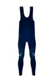 SANTINI Cycling long bib trousers - LIDL TREK 2024 - blue