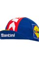 SANTINI Cycling hat - LIDL TREK 2024 - white/red