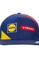 SANTINI Cycling hat - LIDL TREK 2024 - yellow/red/blue