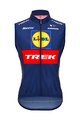SANTINI Cycling gilet - LIDL TREK 2024 - red/blue/yellow