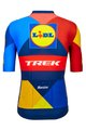 SANTINI Cycling short sleeve jersey - LIDL TREK 2024 - blue