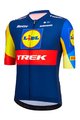 SANTINI Cycling short sleeve jersey - LIDL TREK 2024 - blue