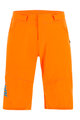 SANTINI Cycling shorts without bib - SELVA MTB - orange