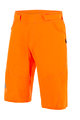 SANTINI Cycling shorts without bib - SELVA MTB - orange