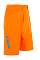 SANTINI Cycling shorts without bib - SELVA MTB - orange