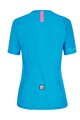 SANTINI Cycling short sleeve jersey - SASSO MTB LADY - turquoise