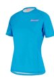 SANTINI Cycling short sleeve jersey - SASSO MTB LADY - turquoise