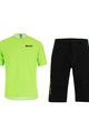 SANTINI Cycling MTB set - SASSO MTB  - green/black