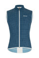 SANTINI Cycling gilet - NEBULA - blue