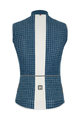 SANTINI Cycling gilet - NEBULA - blue