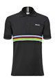 SANTINI Cycling short sleeve t-shirt - UCI POLO - black