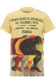 SANTINI Cycling short sleeve t-shirt - UCI STORY - multicolour/yellow