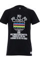 SANTINI Cycling short sleeve t-shirt - UCI STORY - rainbow/black