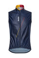 SANTINI Cycling gilet - LA VUELTA 2018 - blue