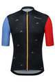 SANTINI Cycling short sleeve jersey - LA VUELTA 2018 - blue/black/red