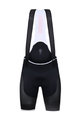 SANTINI Cycling bib shorts - TONO - black/white