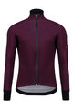 SANTINI Cycling windproof jacket - BETA RAIN - bordeaux/black