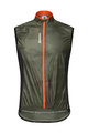 SANTINI Cycling gilet - FINE  - orange/green