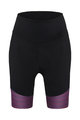 SANTINI Cycling shorts without bib - RITMO LADY  - red/black