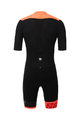 SANTINI Cycling skinsuit - REDUX  - black/orange