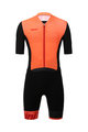 SANTINI Cycling skinsuit - REDUX  - black/orange