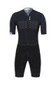 SANTINI Cycling skinsuit - REDUX  - black