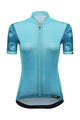SANTINI Cycling short sleeve jersey - VOLO LADY - blue
