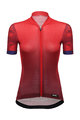 SANTINI Cycling short sleeve jersey - VOLO LADY - red