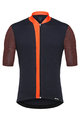 SANTINI Cycling short sleeve jersey - ORIGINE  - orange/black