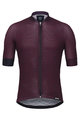 SANTINI Cycling short sleeve jersey - SOFFIO  - bordeaux