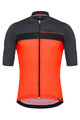 SANTINI Cycling short sleeve jersey - STILE  - black/orange