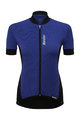 SANTINI Cycling short sleeve jersey - BRIO LADY  - blue/black