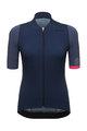 SANTINI Cycling short sleeve jersey - GENIO LADY  - blue