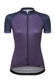 SANTINI Cycling short sleeve jersey - RITMO LADY  - blue