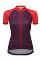 SANTINI Cycling short sleeve jersey - RITMO LADY - red