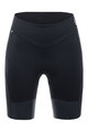 SANTINI Cycling shorts without bib - ALBA WINTER - black