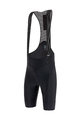 SANTINI Cycling bib shorts - TONO PURO - black