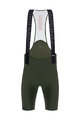 SANTINI Cycling bib shorts - TONO PURO - green