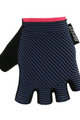 SANTINI Cycling fingerless gloves - MILLE - blue/pink