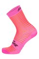 SANTINI Cyclingclassic socks - MILLE - pink/orange