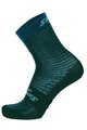SANTINI Cyclingclassic socks - MILLE - turquoise/blue