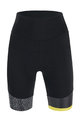 SANTINI Cycling shorts without bib - GIADA HIP LADY - black