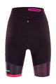 SANTINI Cycling shorts without bib - GIADA HIP LADY - bordeaux