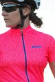 SANTINI Cycling short sleeve jersey - GIADA HIP LADY - blue/pink