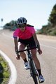 SANTINI Cycling short sleeve jersey - GIADA POP LADY - pink/blue