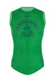 SANTINI Cycling sleeve less t-shirt - CROWN - green