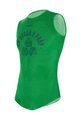 SANTINI Cycling sleeve less t-shirt - CROWN - green